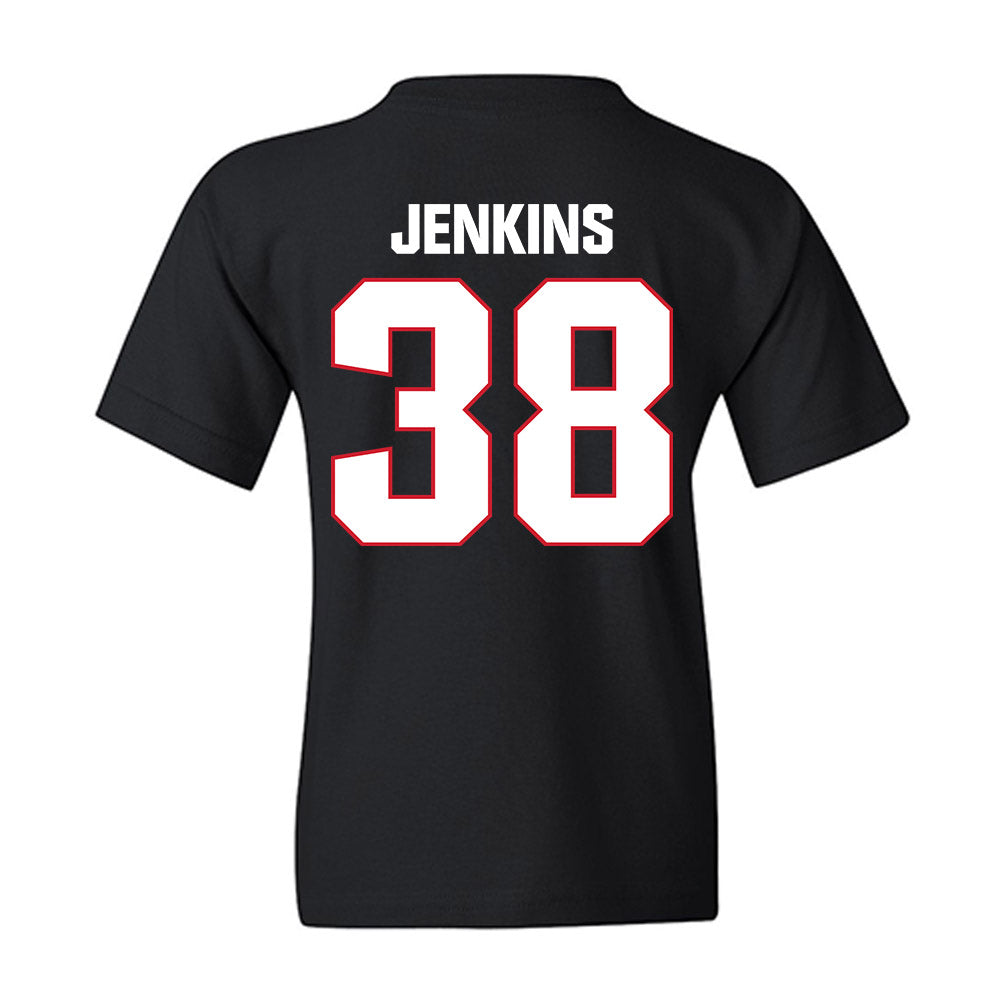 Francis Marion - NCAA Acrobatics & Tumbling : Aniyah Jenkins - Youth T-Shirt-1