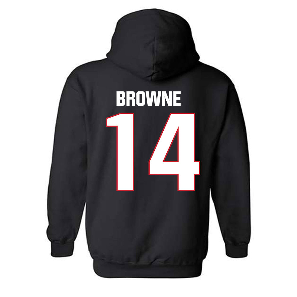 Francis Marion - NCAA Softball : Neilah Browne - Hooded Sweatshirt-1