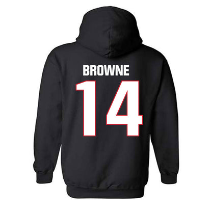 Francis Marion - NCAA Softball : Neilah Browne - Hooded Sweatshirt-1