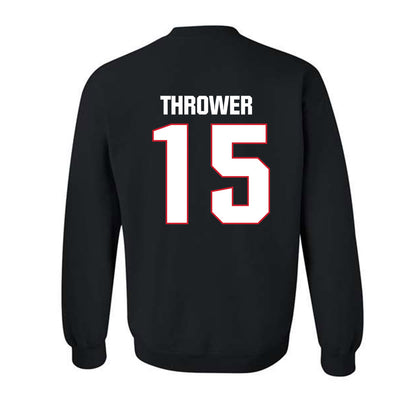Francis Marion - NCAA Softball : Anderson Thrower - Crewneck Sweatshirt-1