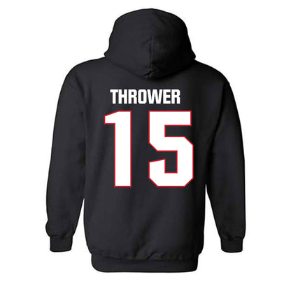 Francis Marion - NCAA Softball : Anderson Thrower - Hooded Sweatshirt-1