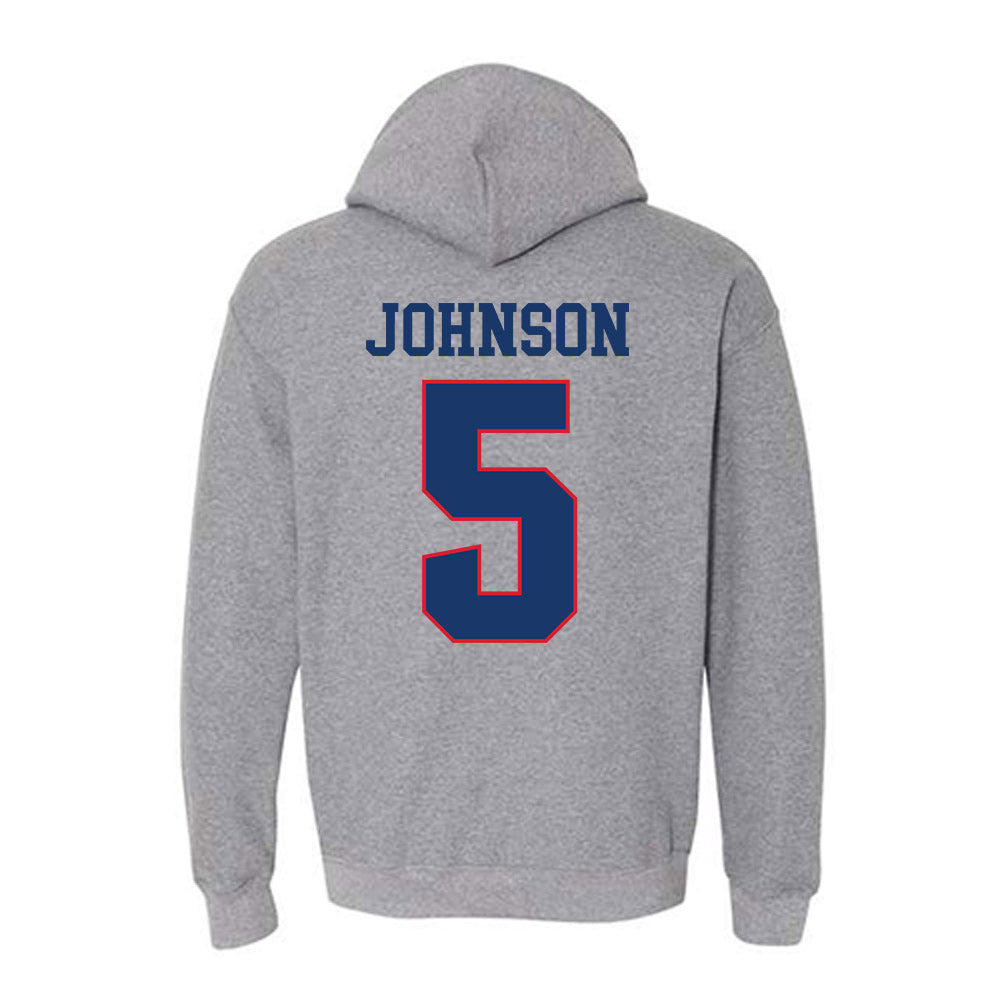 Francis Marion - NCAA Women's Volleyball : Aubrey Johnson - Hooded Sweatshirt-1