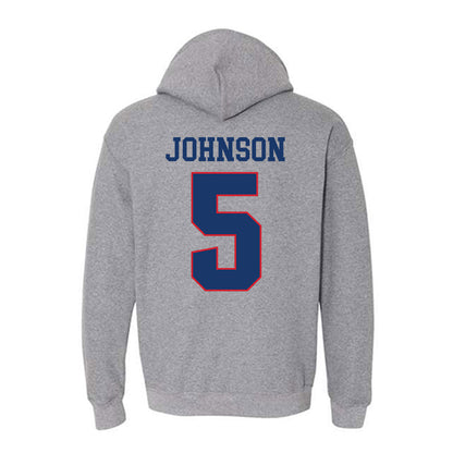Francis Marion - NCAA Women's Volleyball : Aubrey Johnson - Hooded Sweatshirt-1
