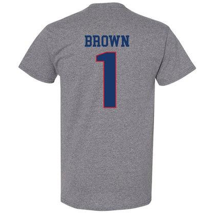 Francis Marion - NCAA Acrobatics & Tumbling : Mikayla Brown - T-Shirt-1