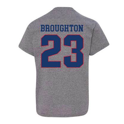 Francis Marion - NCAA Men's Basketball : Jaden Broughton - Youth T-Shirt-1