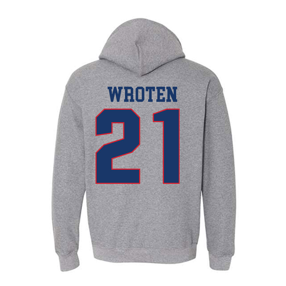 Francis Marion - NCAA Women's Basketball : Amaya Wroten - Hooded Sweatshirt-1