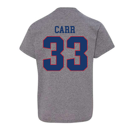 Francis Marion - NCAA Acrobatics & Tumbling : Janae Carr - Youth T-Shirt-1