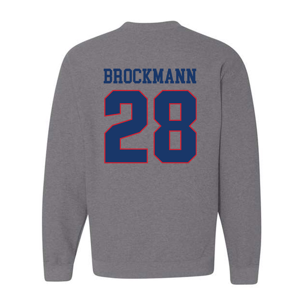 Francis Marion - NCAA Women's Soccer : Joy Brockmann - Crewneck Sweatshirt-1