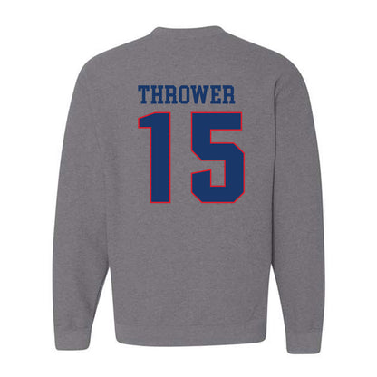 Francis Marion - NCAA Softball : Anderson Thrower - Crewneck Sweatshirt-1