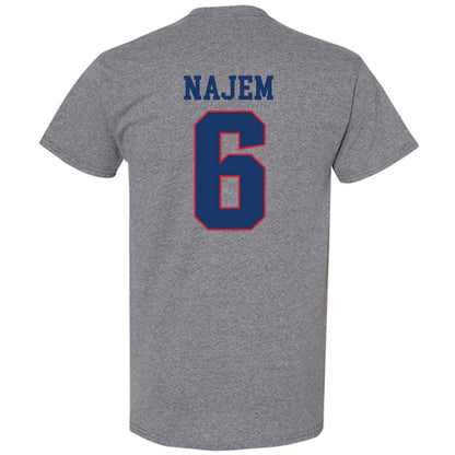 Francis Marion - NCAA Men's Soccer : Toufik Najem - T-Shirt-1