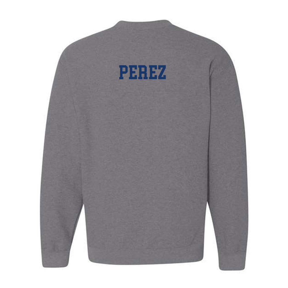 Francis Marion - NCAA Men's Tennis : Mateo Perez - Crewneck Sweatshirt-1