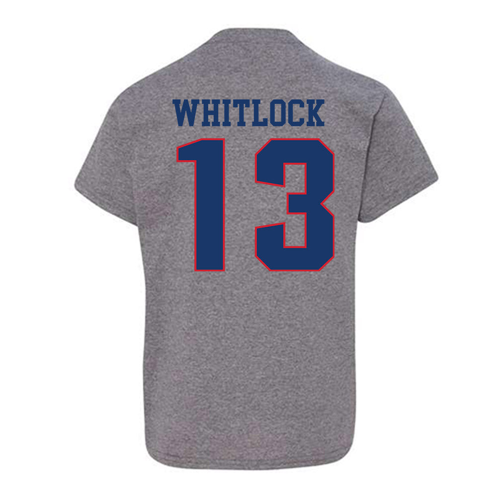 Francis Marion - NCAA Acrobatics & Tumbling : Hallie Whitlock - Youth T-Shirt-1