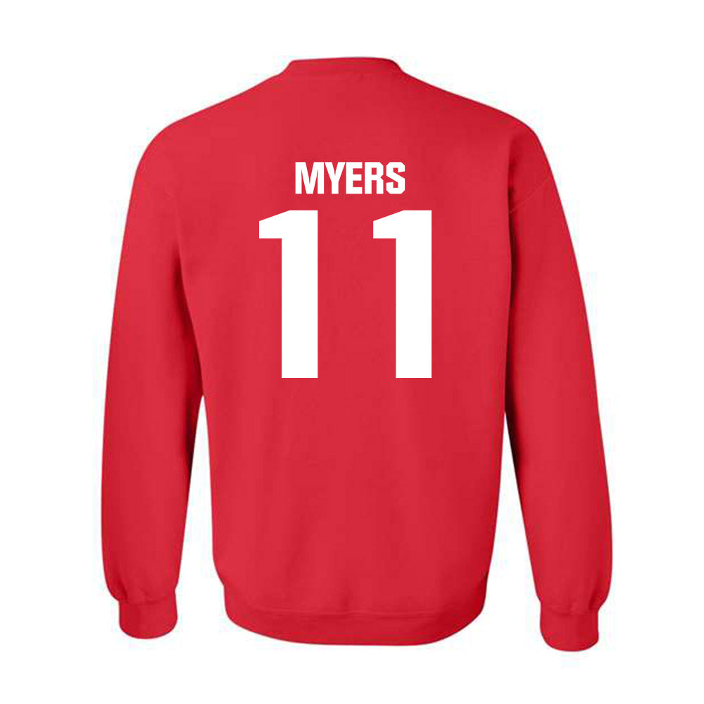 Francis Marion - NCAA Women's Basketball : Tyra Myers - Crewneck Sweatshirt-1