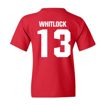 Francis Marion - NCAA Acrobatics & Tumbling : Hallie Whitlock - Youth T-Shirt-1