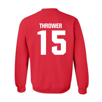 Francis Marion - NCAA Softball : Anderson Thrower - Crewneck Sweatshirt-1