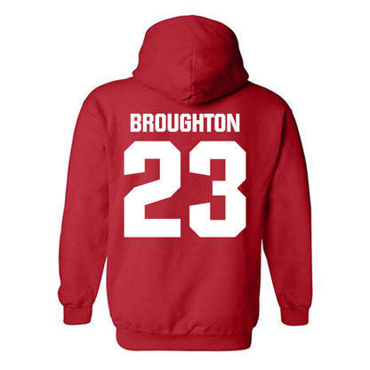Francis Marion - NCAA Men's Basketball : Jaden Broughton - Hooded Sweatshirt-1