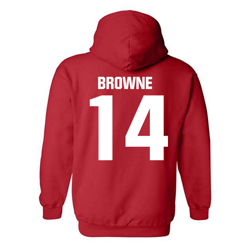 Francis Marion - NCAA Softball : Neilah Browne - Hooded Sweatshirt-1