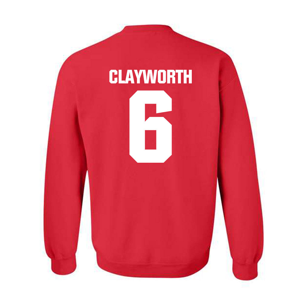 Francis Marion - NCAA Women's Volleyball : Kayla Clayworth - Crewneck Sweatshirt-1