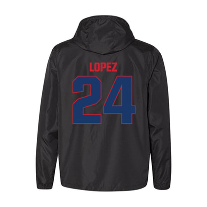 Francis Marion - NCAA Women's Soccer : Alena Lopez - Windbreaker-1