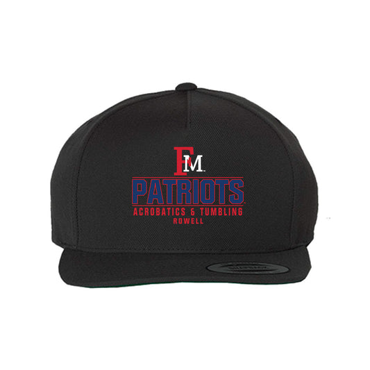Francis Marion - NCAA Acrobatics & Tumbling : Kaylee Rowell - Snapback Hat-0