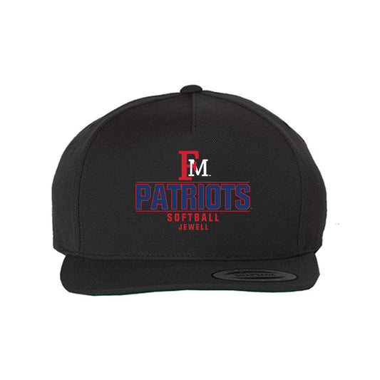 Francis Marion - NCAA Softball : McKenzie Jewell - Snapback Hat-0