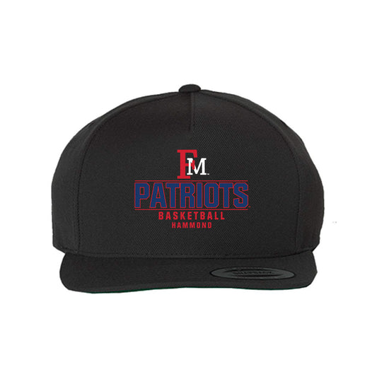 Francis Marion - NCAA Women's Basketball : Rebecca Hammond - Snapback Hat-0