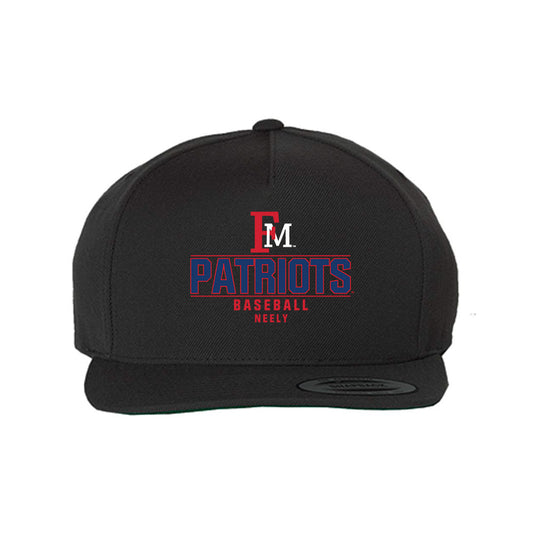 Francis Marion - NCAA Baseball : Tristan Neely - Snapback Hat-0
