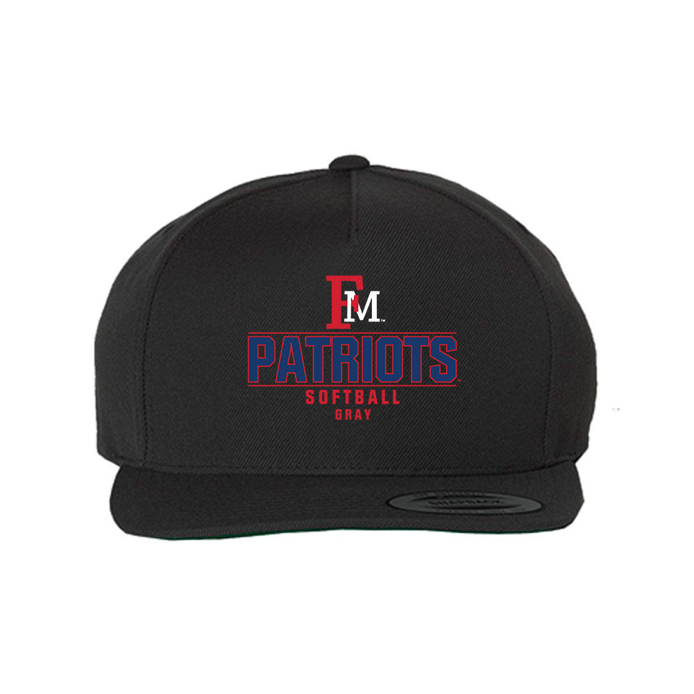 Francis Marion - NCAA Softball : Rylee Gray - Snapback Hat-0