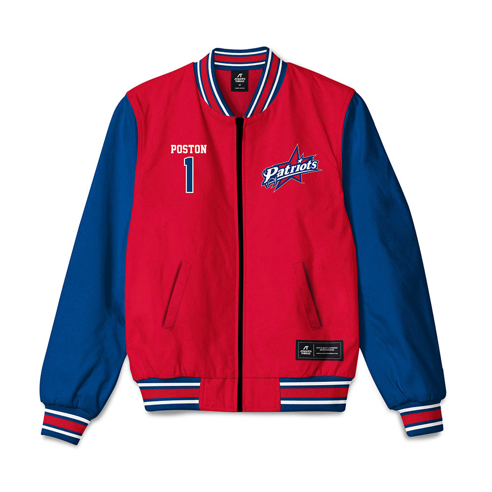 Francis Marion - NCAA Softball : Alyssa Poston - Bomber Jacket-0