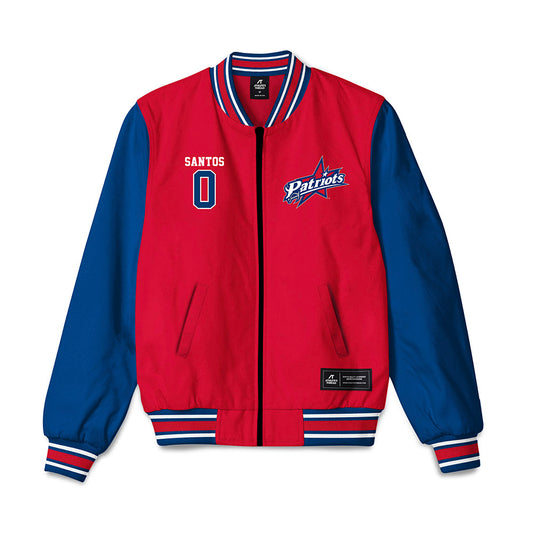 Francis Marion - NCAA Men's Basketball : Troy Santos - Bomber Jacket-0