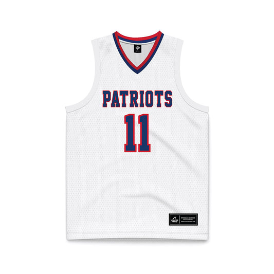 Francis Marion - NCAA Men's Basketball : Kennard Davis - White Basketball Jersey-0