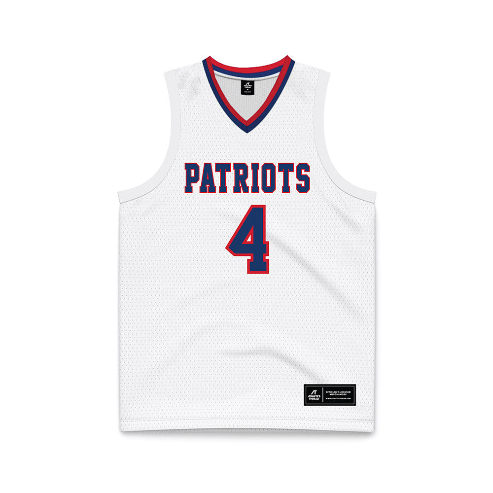 Francis Marion - NCAA Men's Basketball : AuMauri Tillman - White Basketball Jersey-0
