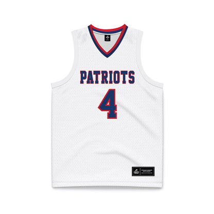 Francis Marion - NCAA Men's Basketball : AuMauri Tillman - White Basketball Jersey-0