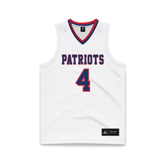 Francis Marion - NCAA Men's Basketball : AuMauri Tillman - White Basketball Jersey-0