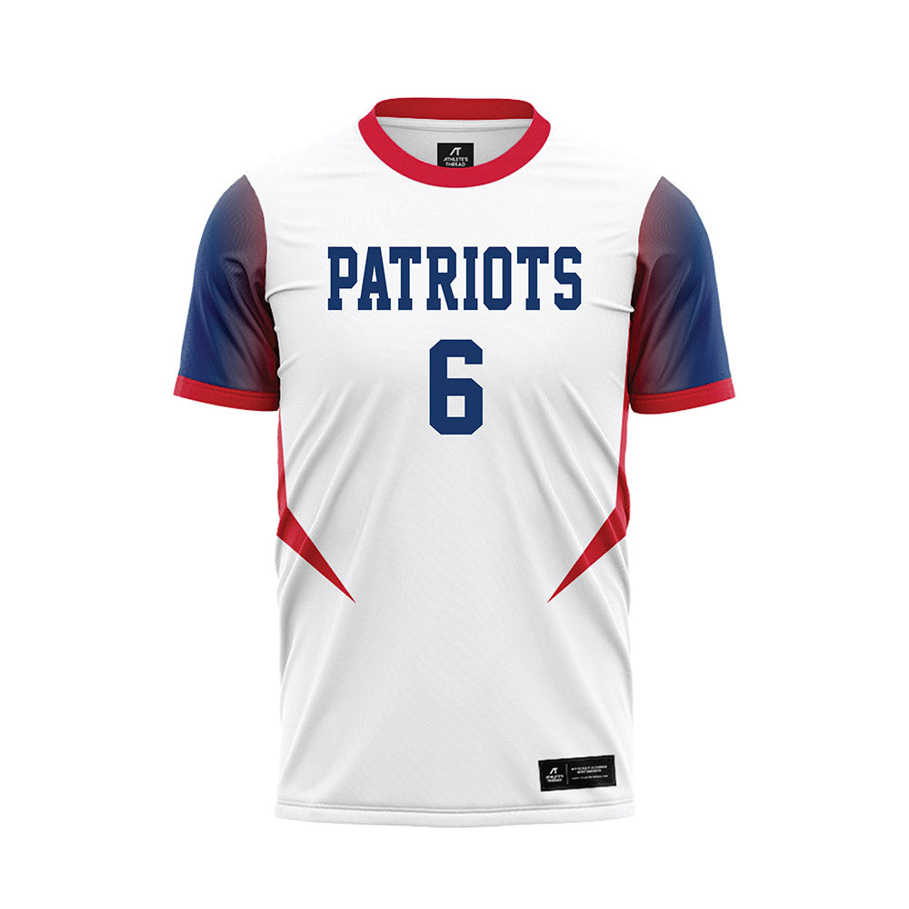 Francis Marion - NCAA Men's Soccer : Toufik Najem - White Soccer Jersey-0