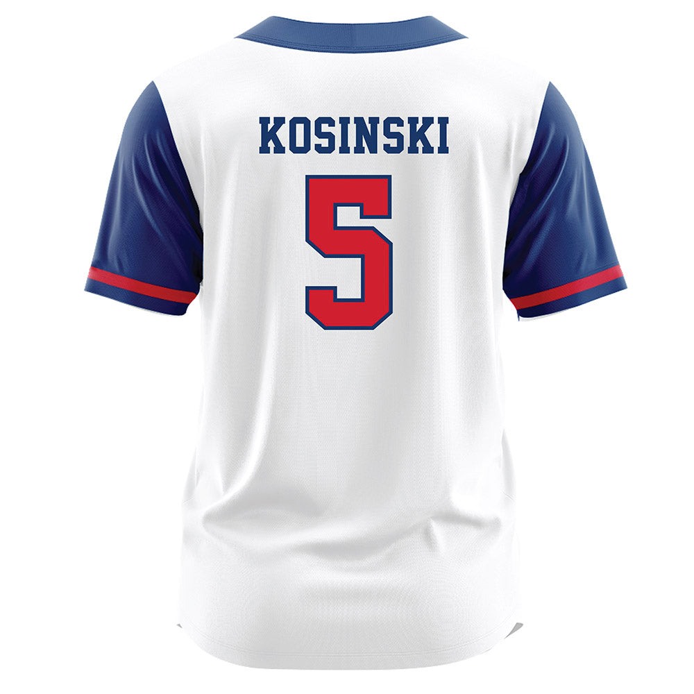 Francis Marion - NCAA Softball : Laini Kosinski - White Jersey-1
