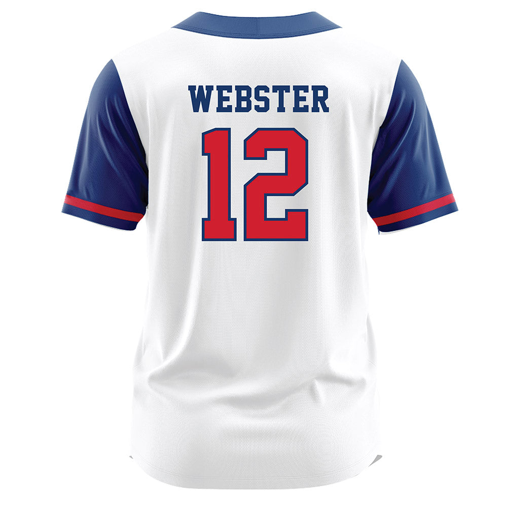 Francis Marion - NCAA Softball : Rylie Webster - White Jersey-1