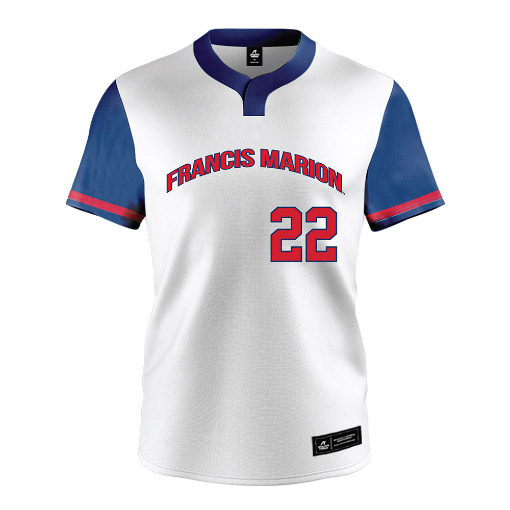 Francis Marion - NCAA Softball : Sydney Weaver - White Jersey-0