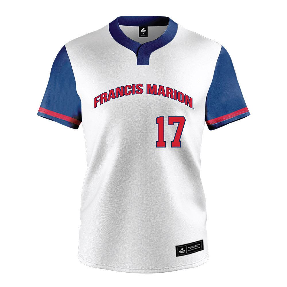 Francis Marion - NCAA Softball : McKenzie Jewell - White Jersey-0