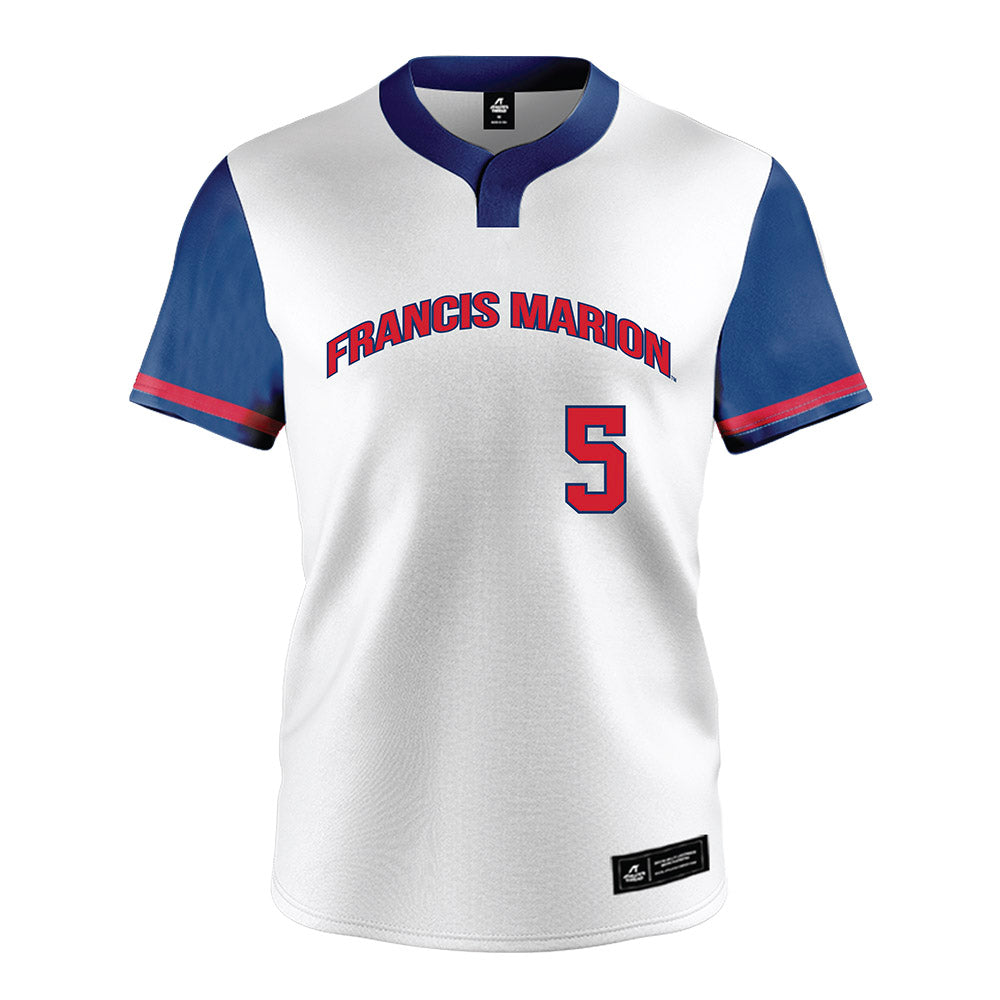 Francis Marion - NCAA Softball : Laini Kosinski - White Jersey-0