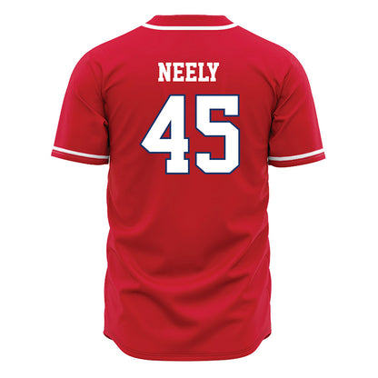 Francis Marion - NCAA Baseball : Tristan Neely - Red Jersey-1