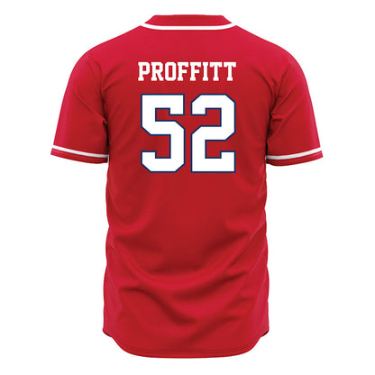 Francis Marion - NCAA Baseball : Myles Proffitt - Red Jersey-1