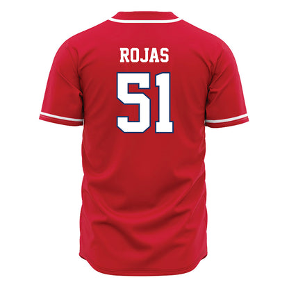 Francis Marion - NCAA Baseball : Eze Rojas - Red Jersey-1