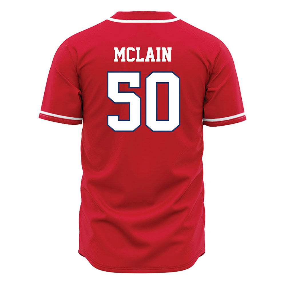 Francis Marion - NCAA Baseball : Reed McLain - Red Jersey-1