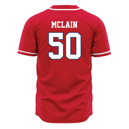 Francis Marion - NCAA Baseball : Reed McLain - Red Jersey-1