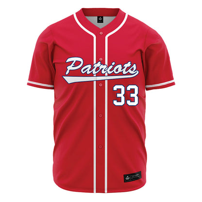 Francis Marion - NCAA Baseball : Dariel Villaran Goundis - Red Jersey-0
