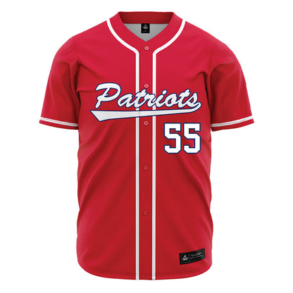 Francis Marion - NCAA Baseball : Cole Gursky - Red Jersey-0