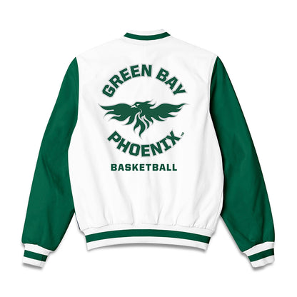 UW Green Bay - NCAA Women's Basketball : Meghan Schultz - Bomber Jacket-1