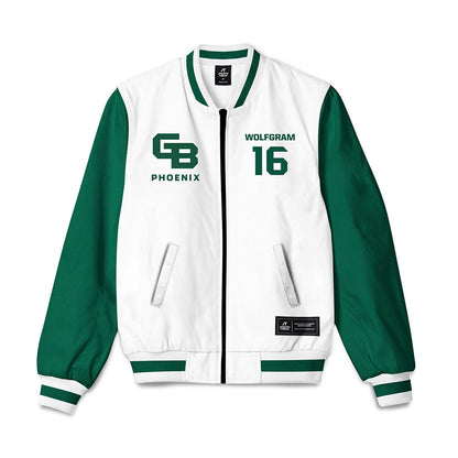  - NCAA Softball : Evelyn Wolfgram - Bomber Jacket-0