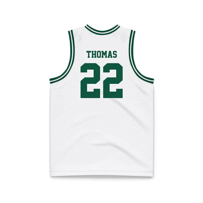 UW Green Bay - NCAA Men's Basketball : LeBron Thomas - Basketball Jersey-1